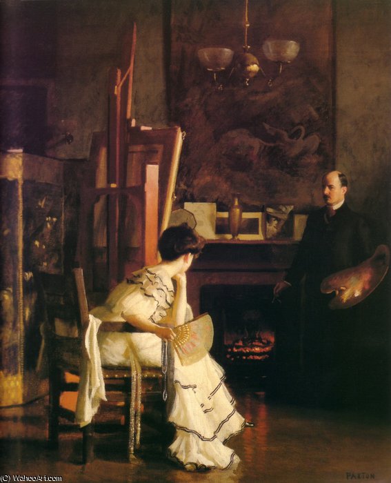 In The Studio — William Mcgregor Paxton