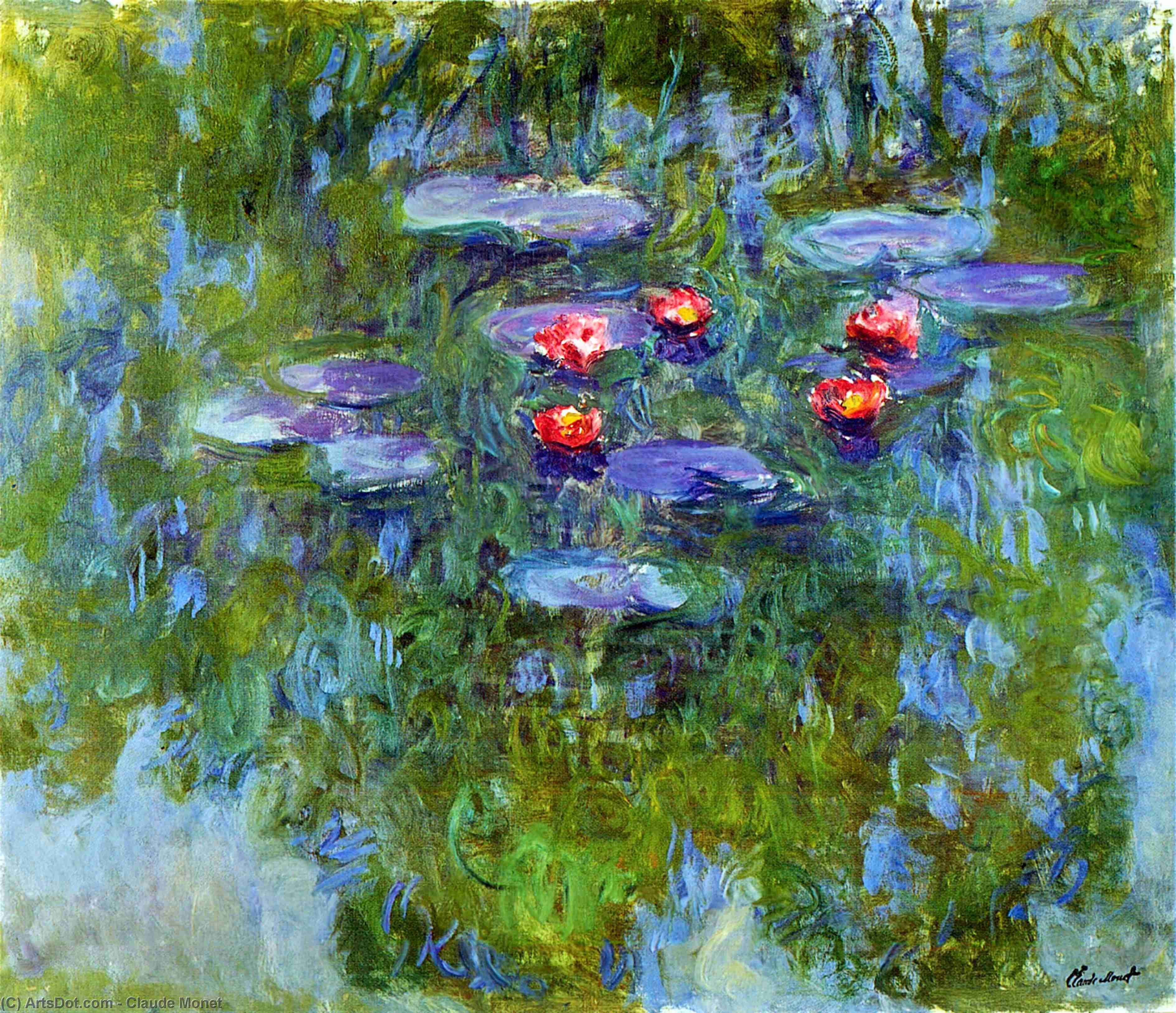Water Lilies (63) — Claude Monet