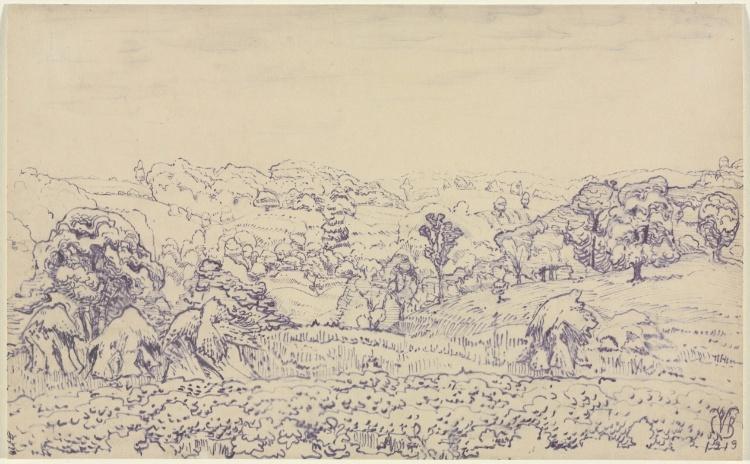 Midsummer Landscape (valley Of The Little Beaver) — Charles Burchfield