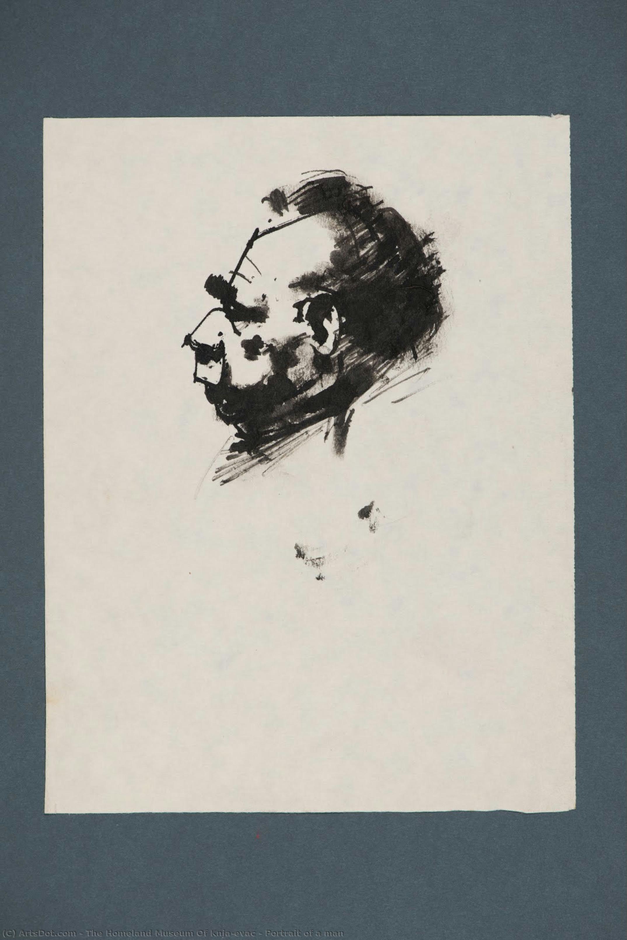 Portrait Of A Man — The Homeland Museum Of Knjaževac