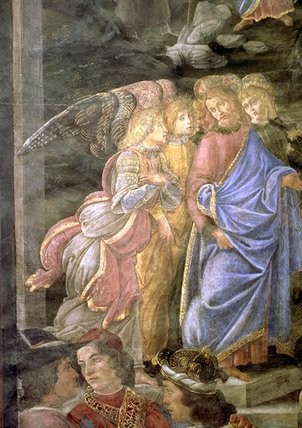 The Purification Of The Leper And The Temptation Of Christ - — Sandro Botticelli