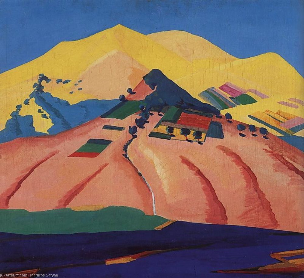 Sunny Landscape — Martiros Saryan