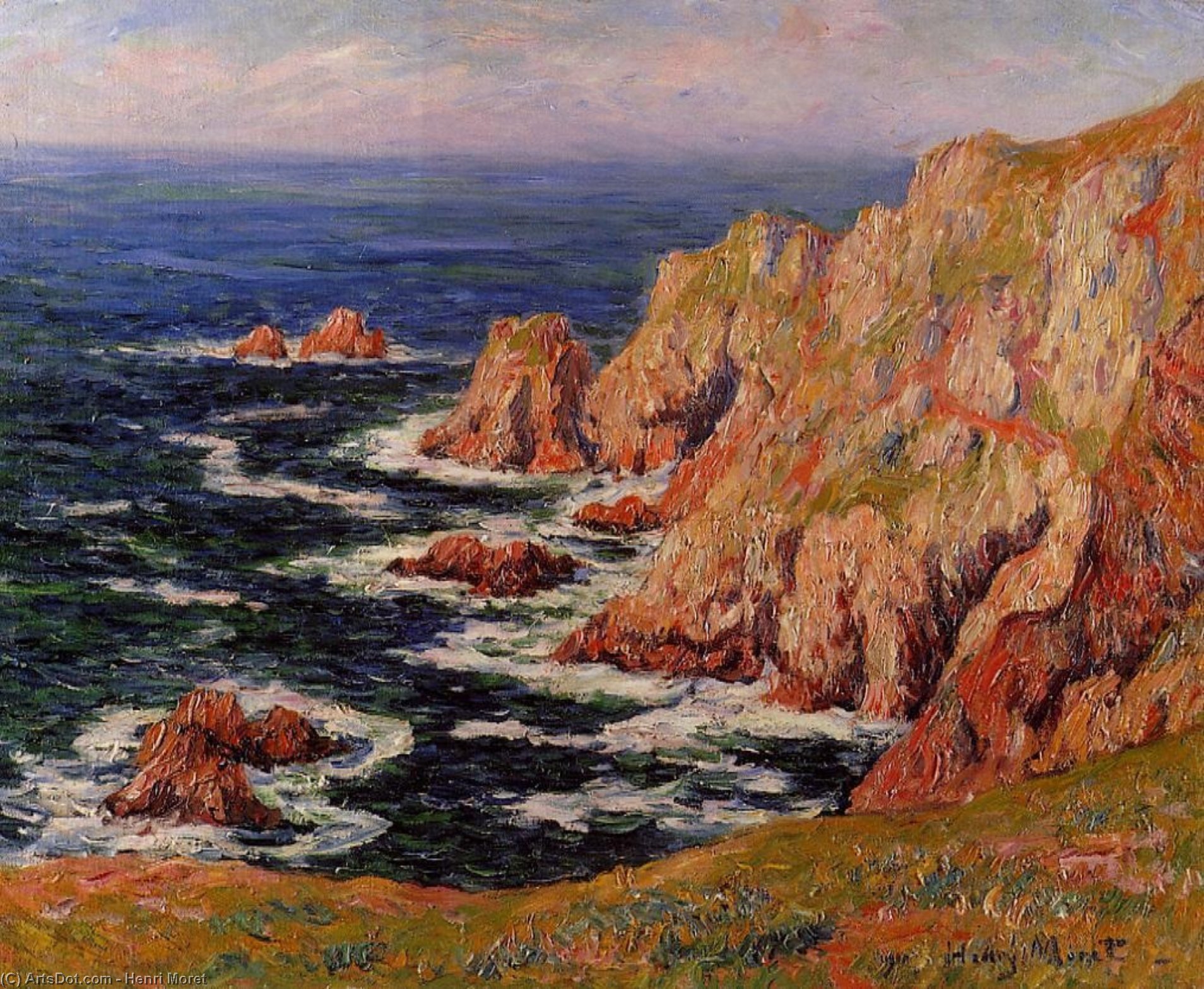 Sea Coast — Henri Moret