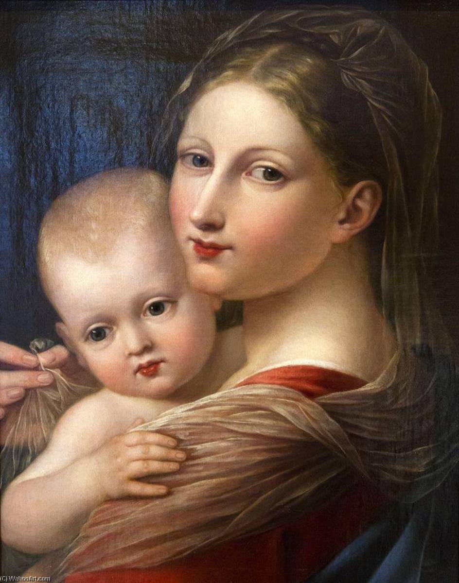 Madonna And Child — José De Madrazo Y Agudo