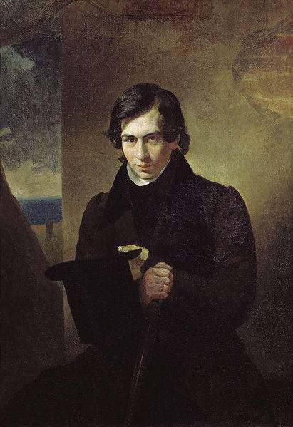 Portrait Of Nestor Kukolnik — Karl Pavlovich Bryullov