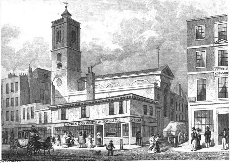 St Dionis Backchurch — Thomas Hosmer Shepherd