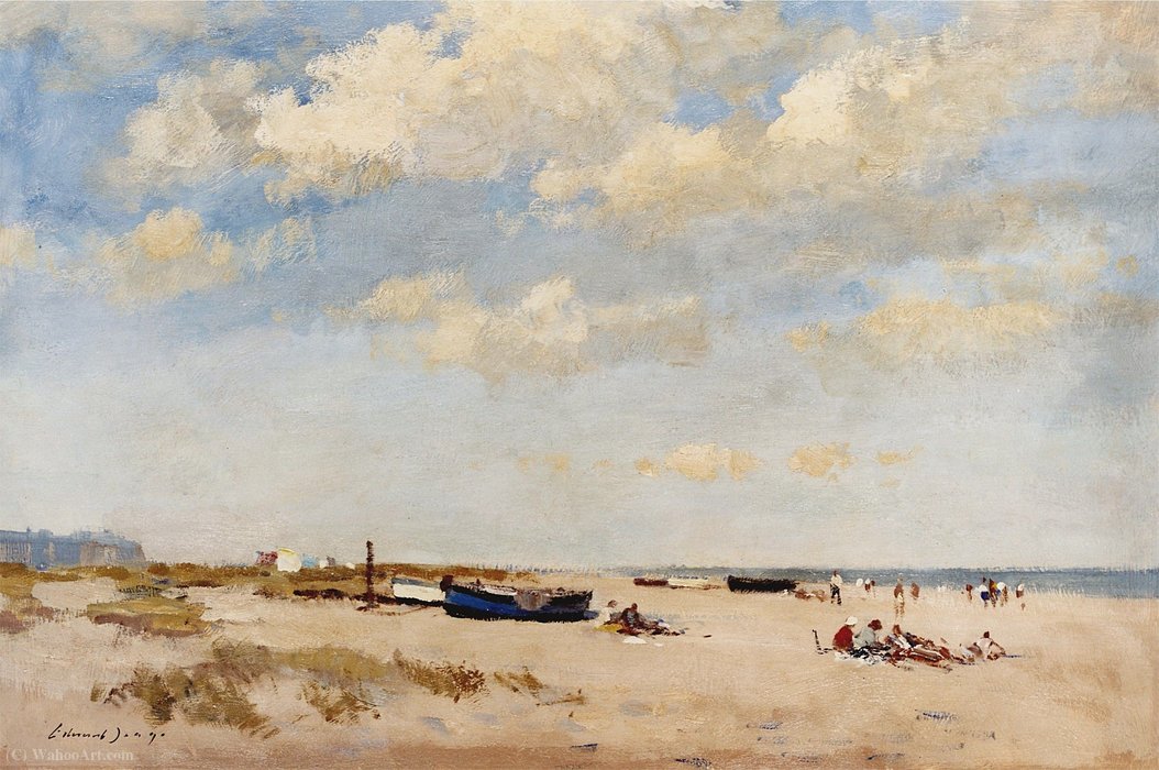 On The Beach Of Great Yarmouth — Edward Seago