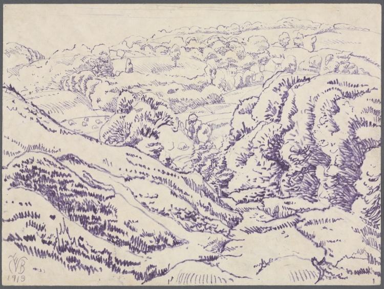 Across The Valley — Charles Burchfield