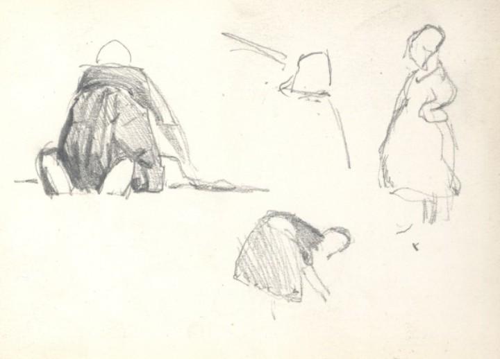 Studies Of Dutch Women Relating To 'a Dutch Village' — Sir George Clausen