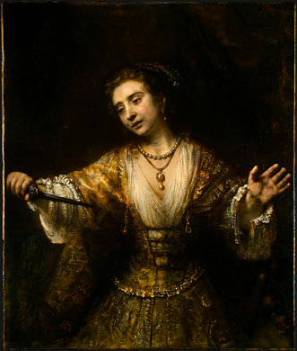 Lucretia Ngw — Rembrandt Van Rijn