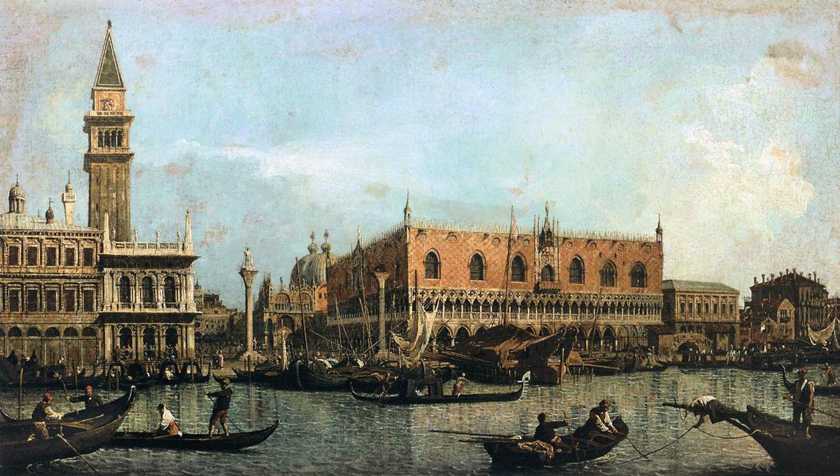 The Molo And The Piazzetta San Marco, Venice — Canaletto