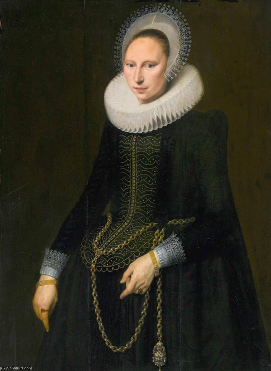 Portrait Of A Woman — Cornelis Van Der Voort