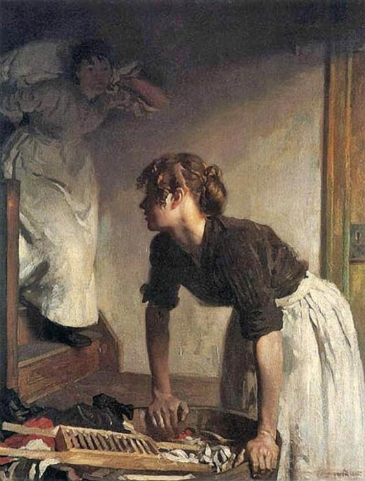 The Wash House — Sir William Newenham Montague Orpen