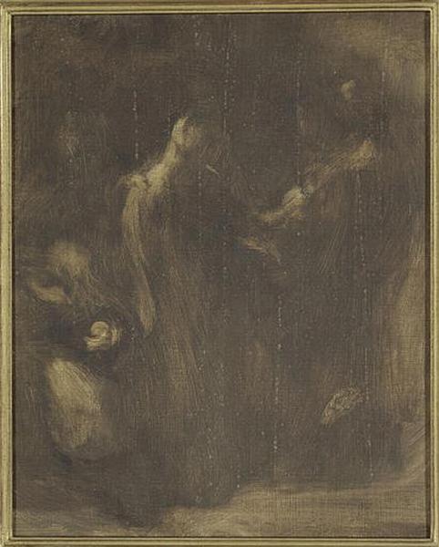Scène À Plusieurs Personnages — Eugène Anatole Carrière
