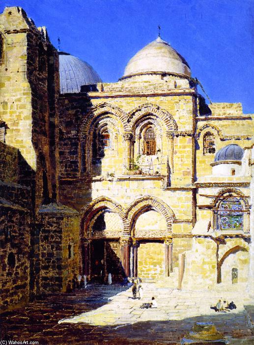 Façade Of The Church Of The Holy Sepulcher — Vasilj Dmitrijevič Polenov