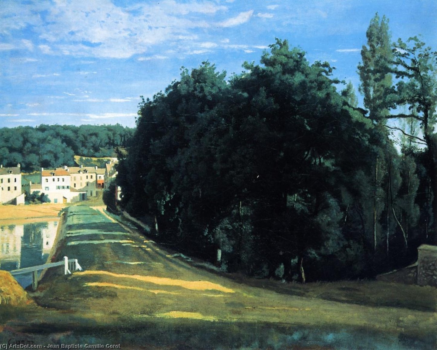 Ville D'avray - The Chemin De Corot — Jean-baptiste-camille Corot