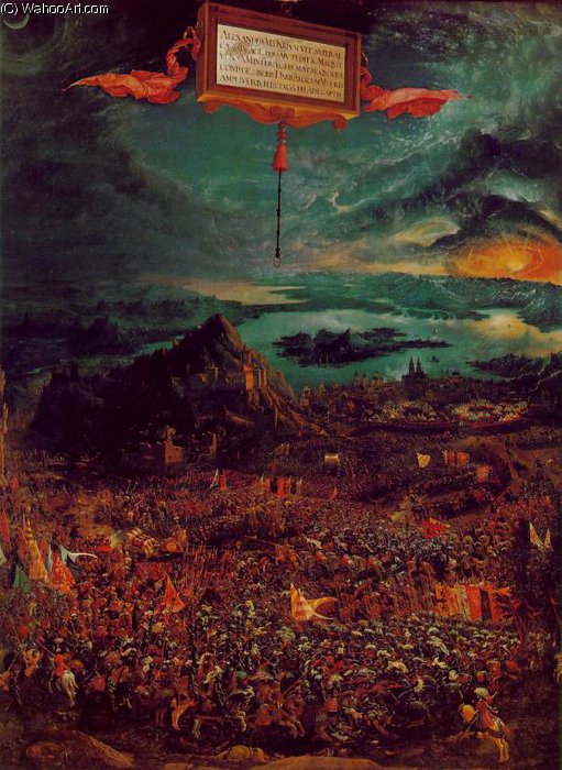 The Battle Of Issus, Alte Pinakothek, Mun — Albrecht Altdorfer