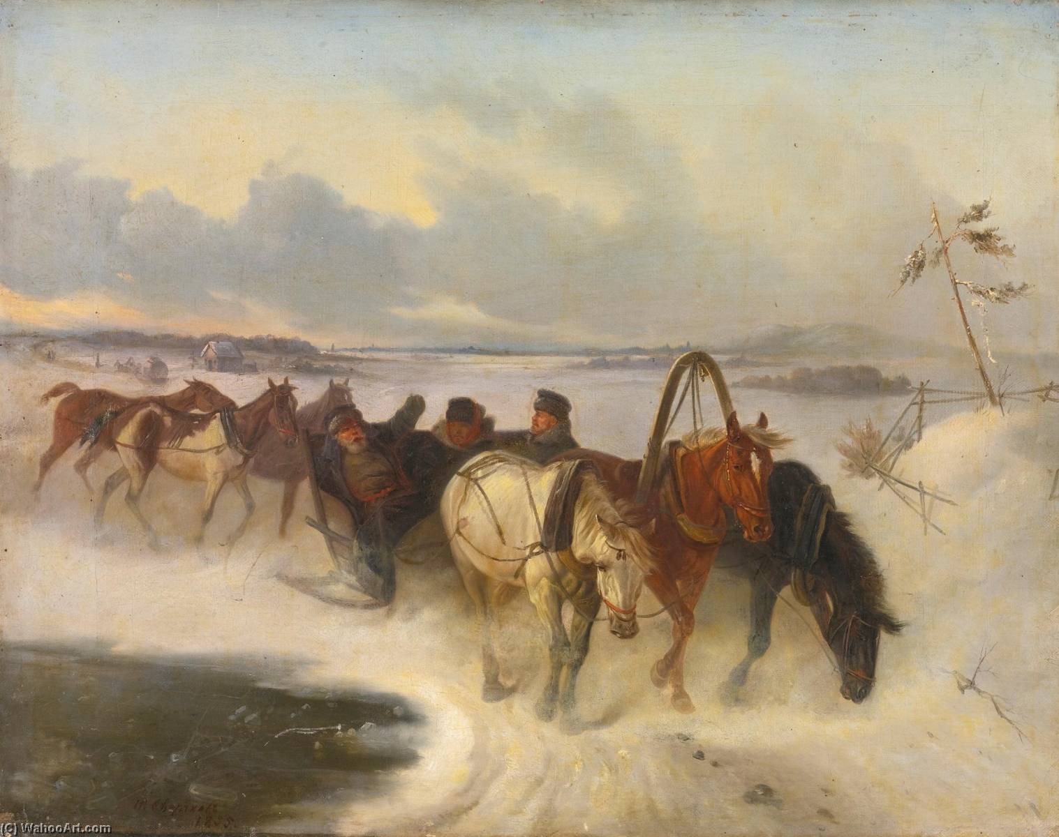 A Troika — Nikolai Egorovich Sverchkov