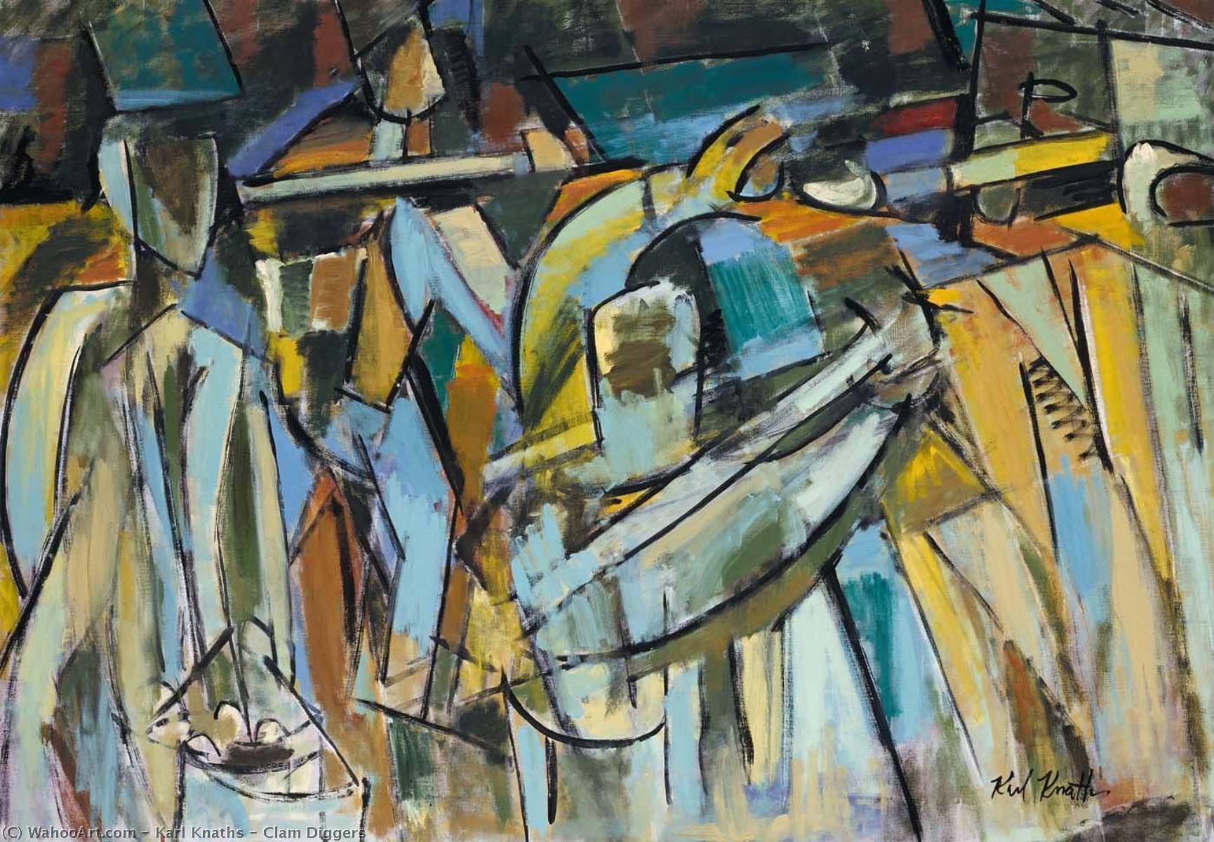 Clam Diggers — Karl Knaths