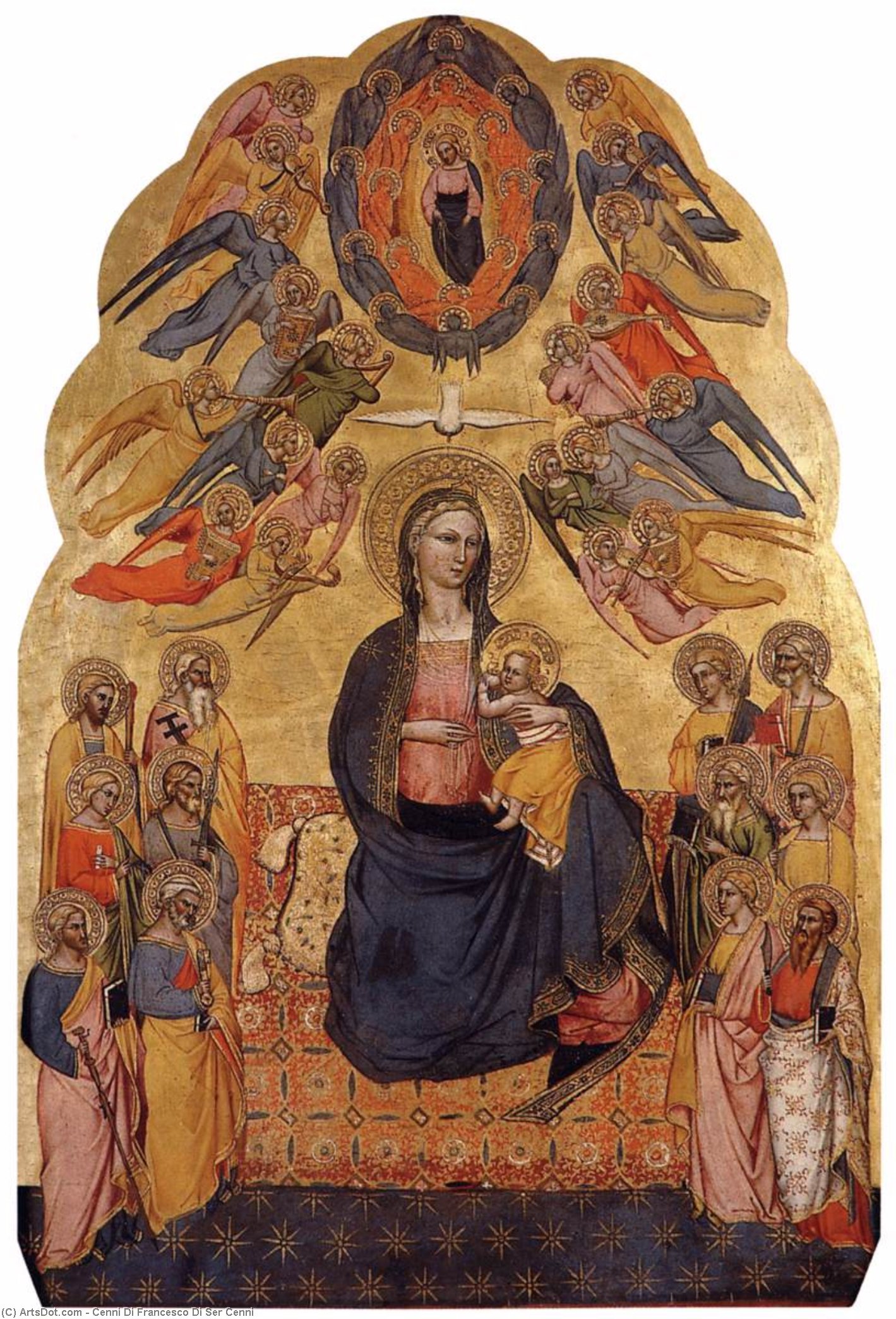 The Virgin Of Humility — Cenni Di Francesco Di Ser Cenni