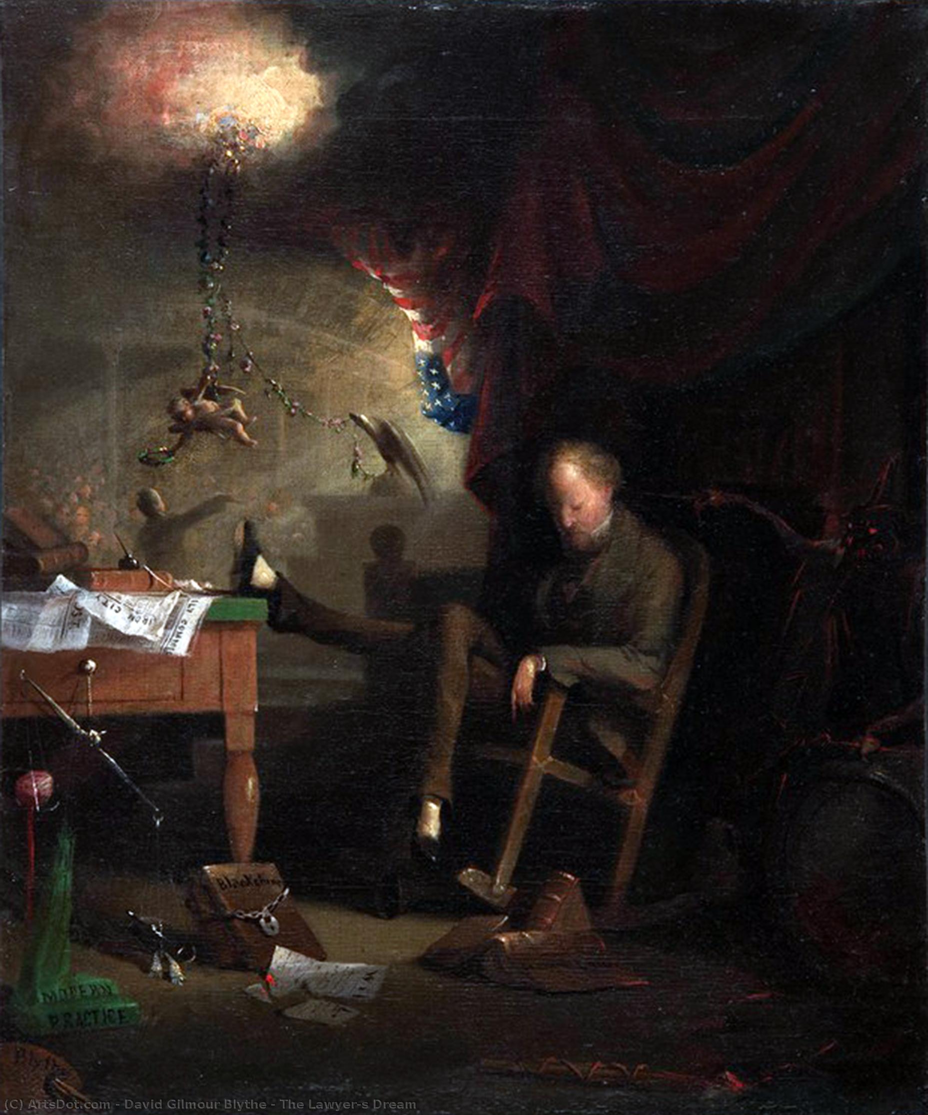The Lawyer's Dream — David Gilmour Blythe