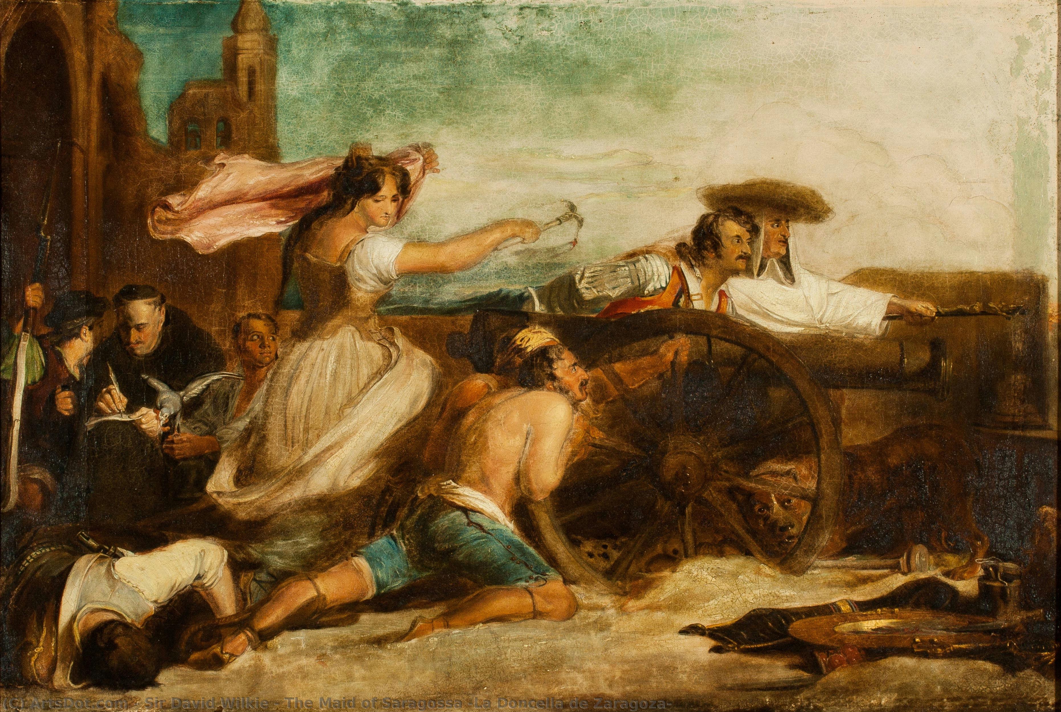 The Maid Of Saragossa (la Doncella De Zaragoza) — Sir David Wilkie