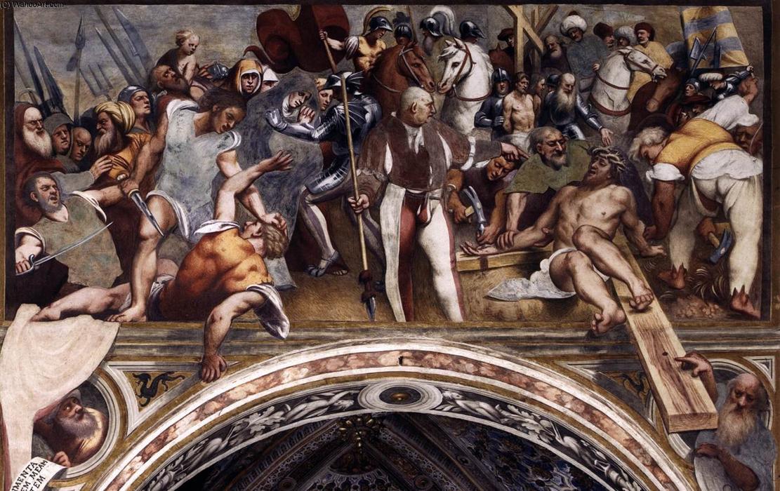 Christ Nailed To The Cross — Giovanni Antonio De Sacchis Oril Pordenone