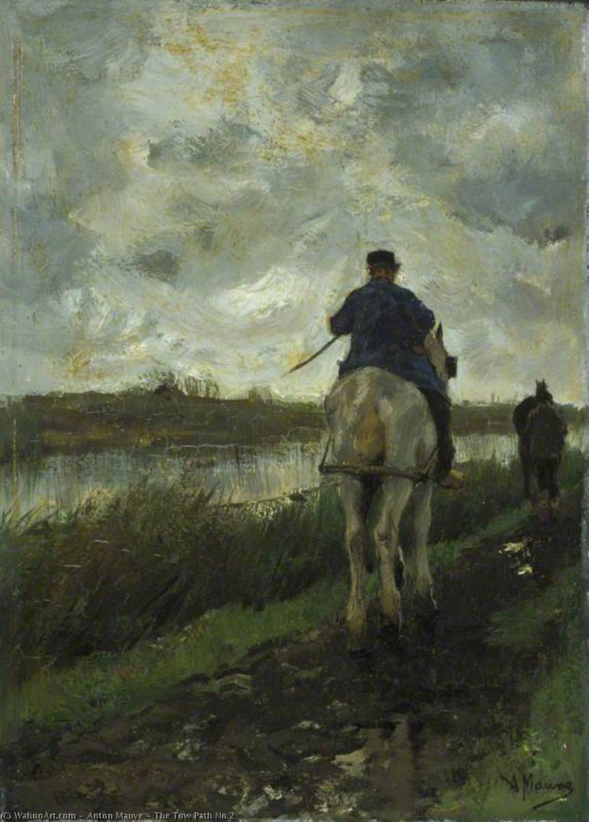 The Tow Path No.2 — Антон Мауве