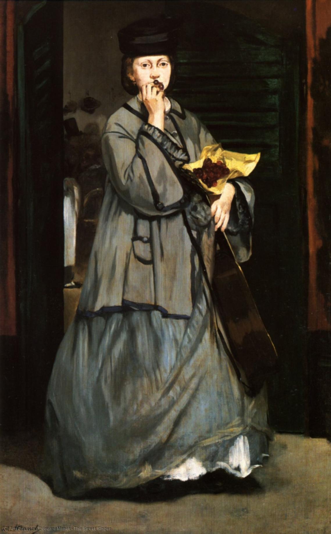 The Street Singer — Едуар Мане