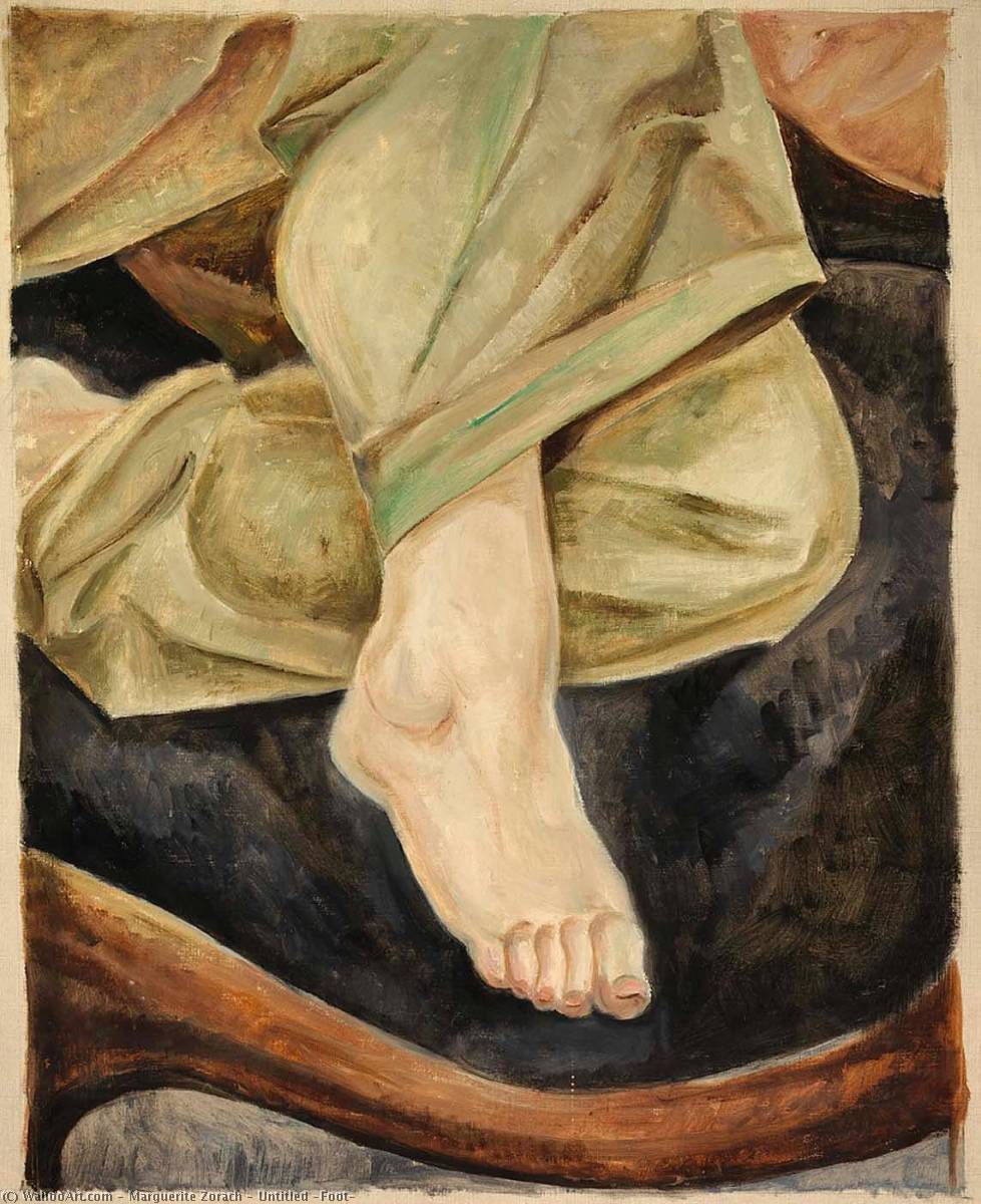 Untitled (foot) — Marguerite Zorach