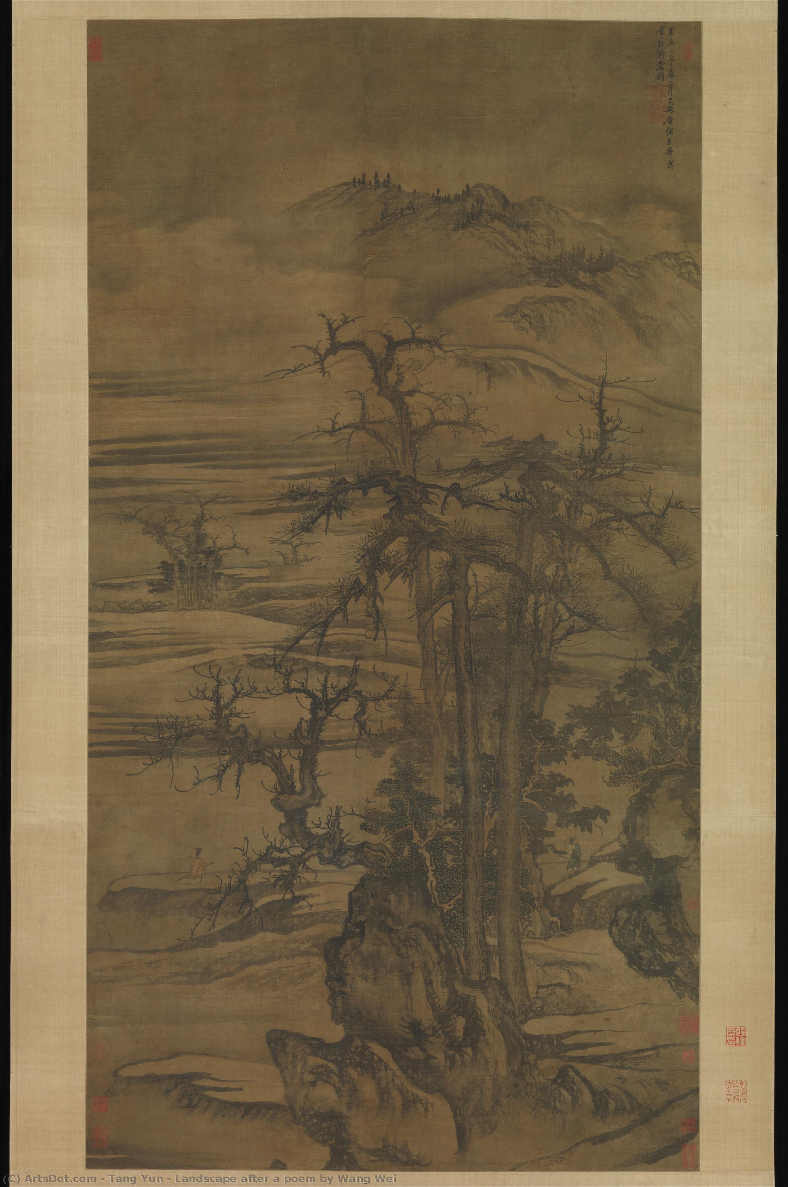 Landscape After A Poem By Wang Wei — Tang Yun