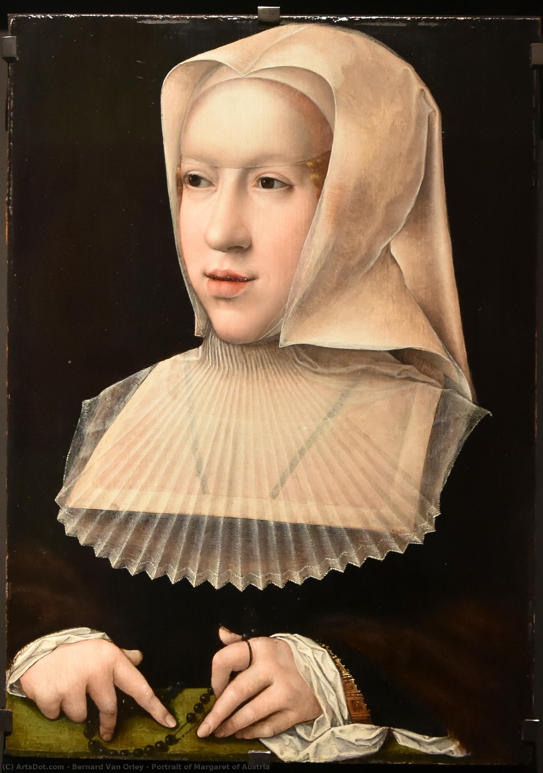Portrait Of Margaret Of Austria — Bernard Van Orley