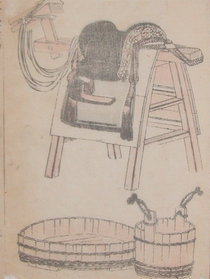 Horse Saddle — Katsushika Hokusai