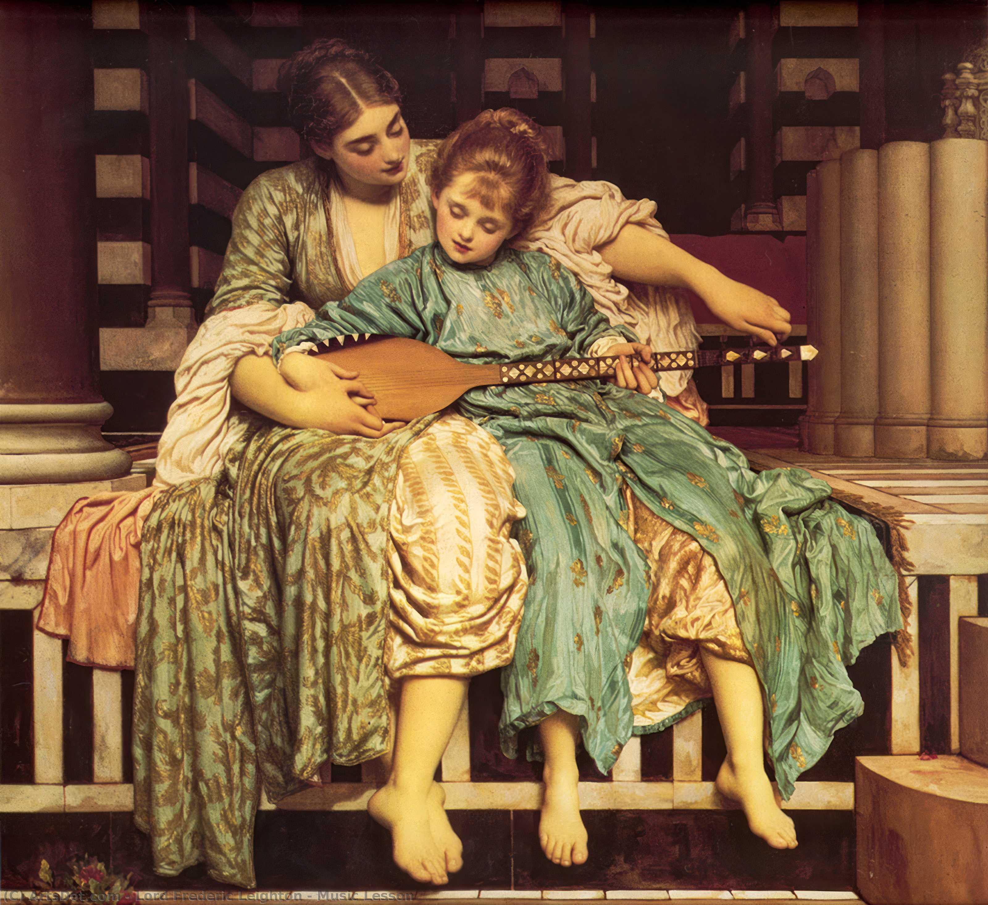 Music Lesson — Sir Frederic Lord Leighton