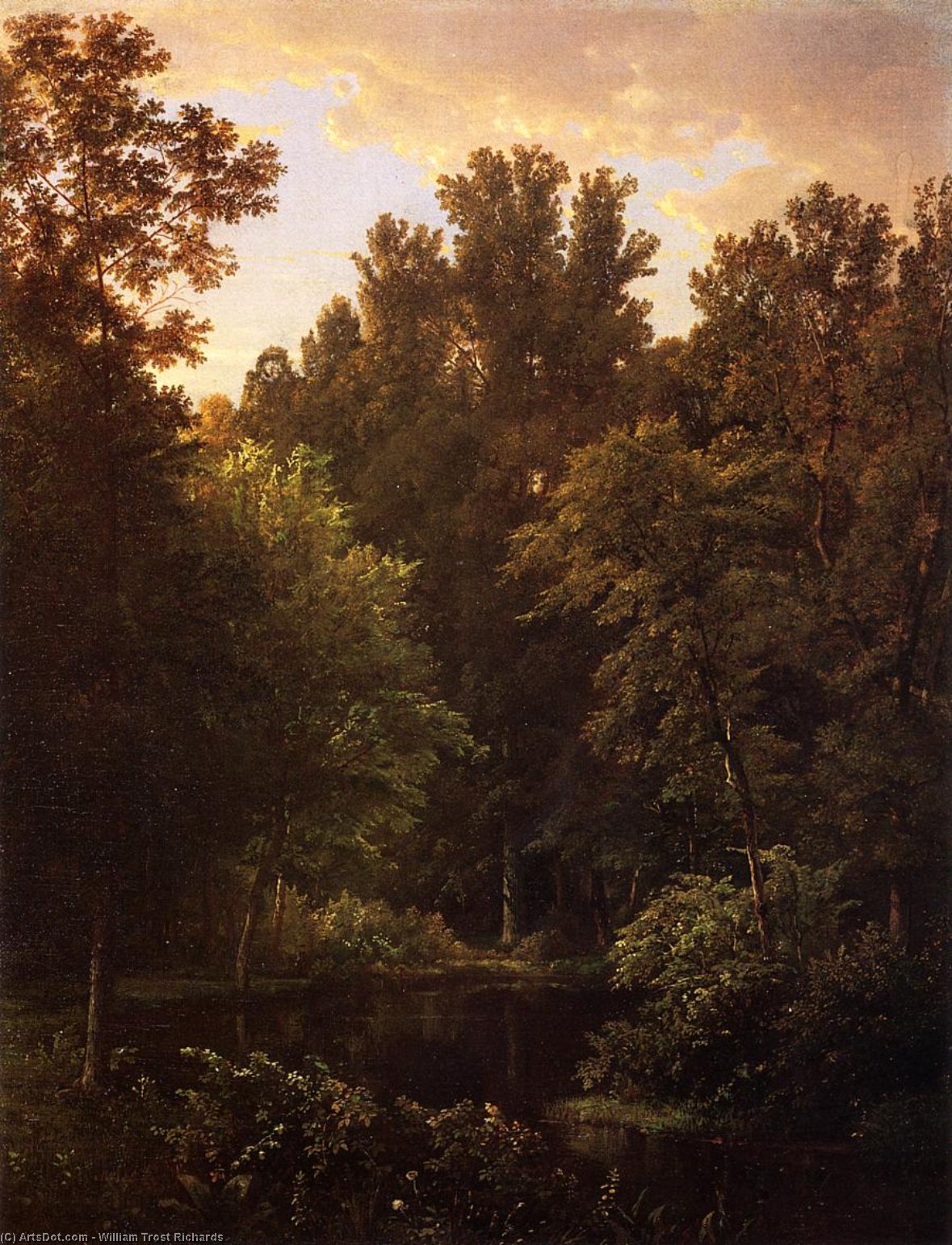 Forest Pool — William Trost Richards