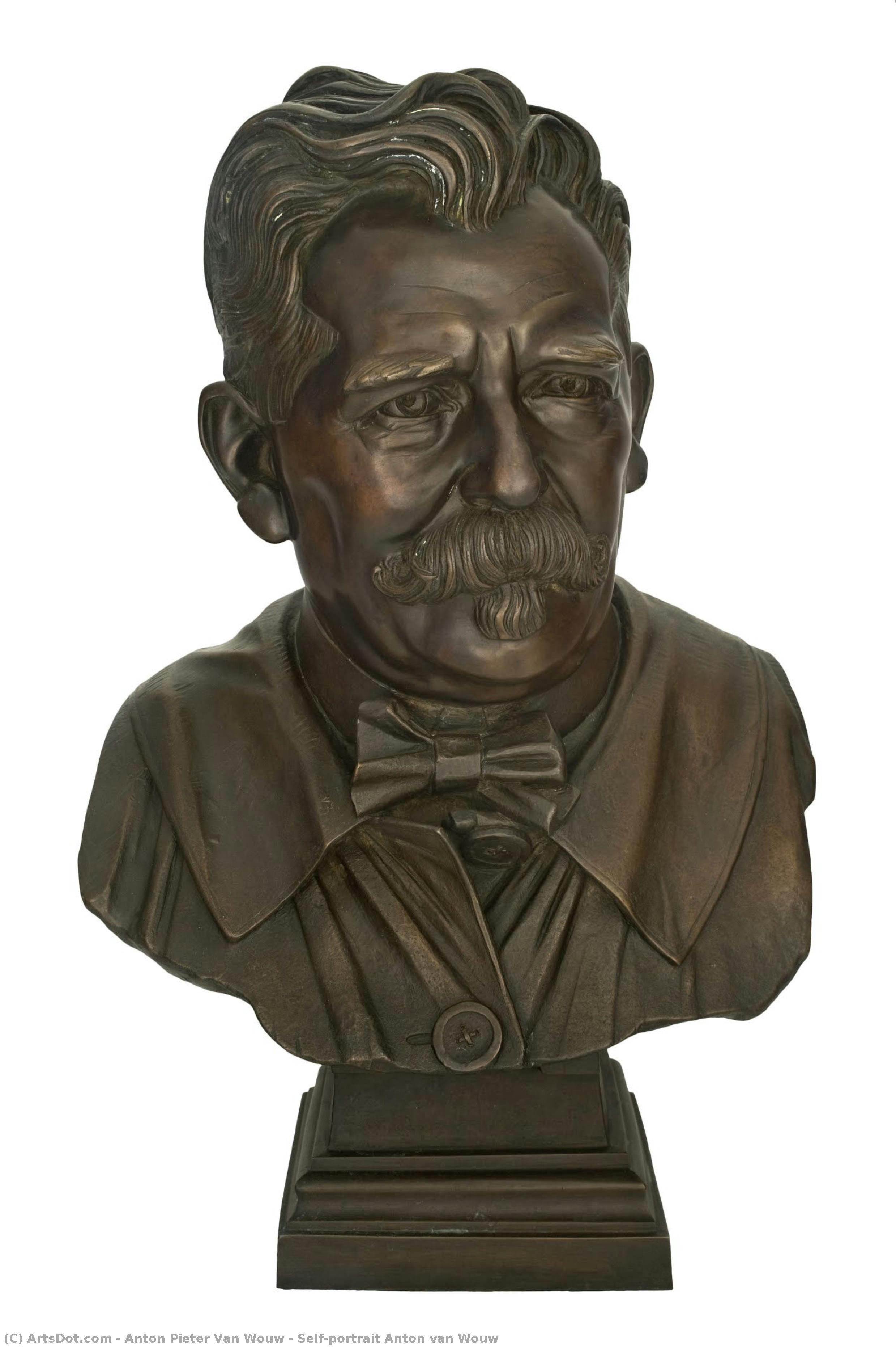 Self-portrait Anton Van Wouw — Anton Pieter Van Wouw