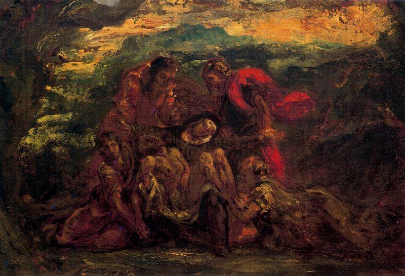 La Piedad — Eugène Delacroix