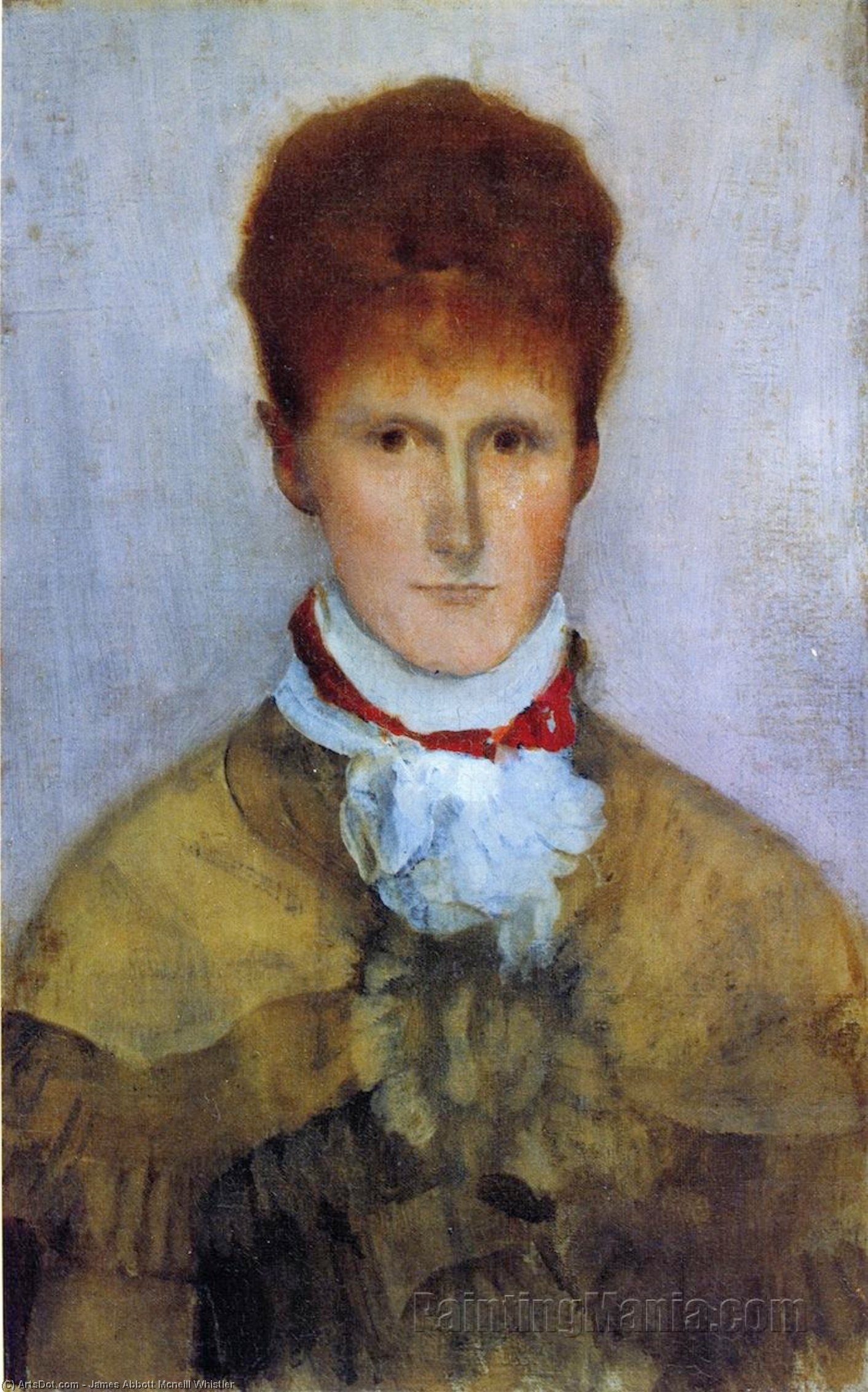 Mrs. Lewis Jarvis (ada Maud Vessy-dawson Jarvis) — James Abbott Mcneill Whistler
