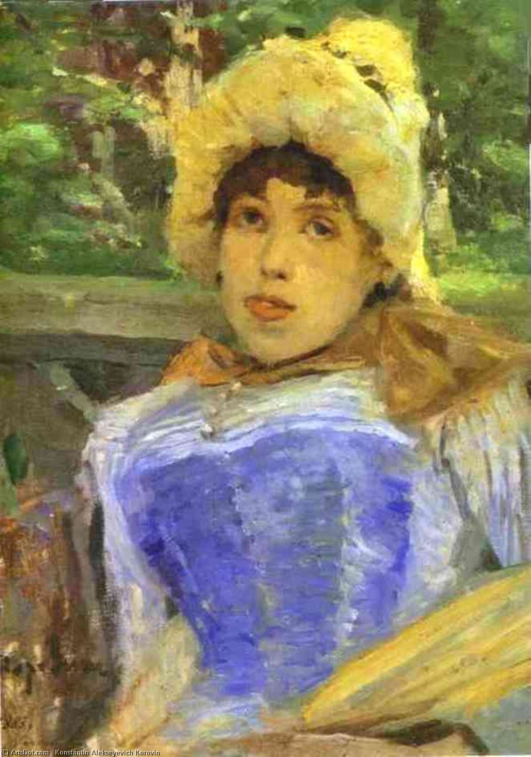 Portrait Of A Chorus Girl — Konstantin Alexejewitsch Korowin