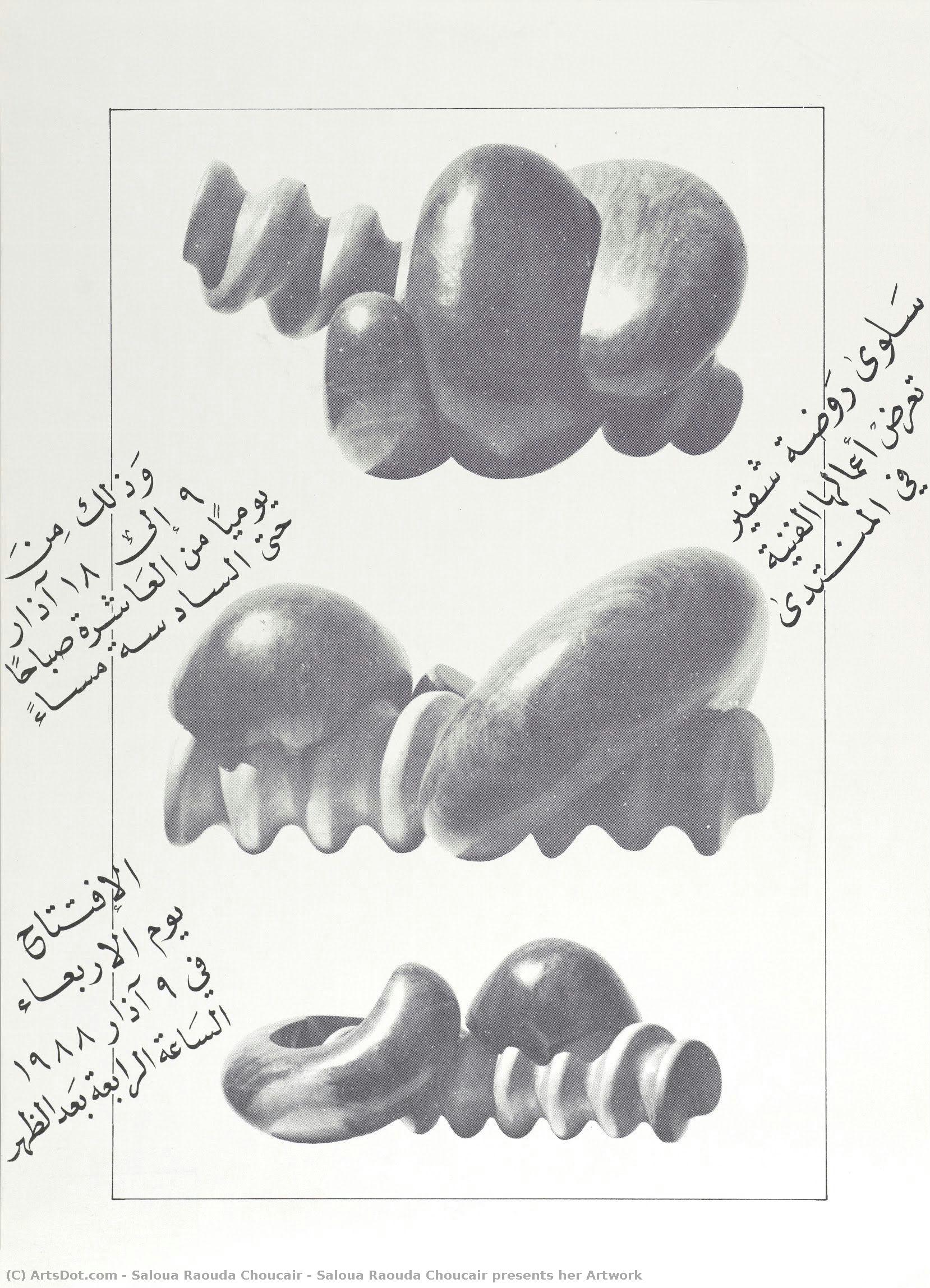 Saloua Raouda Choucair Presents Her Artwork — Saloua Raouda Choucair