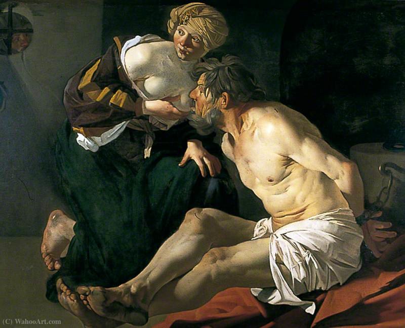 Roman Charity, Cimon And Pero — Dirck Van Baburen
