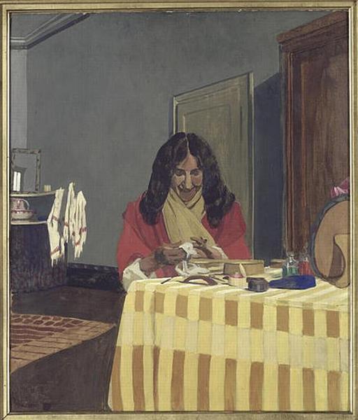 Portrait De Mme Vallotton — Félix Vallotton