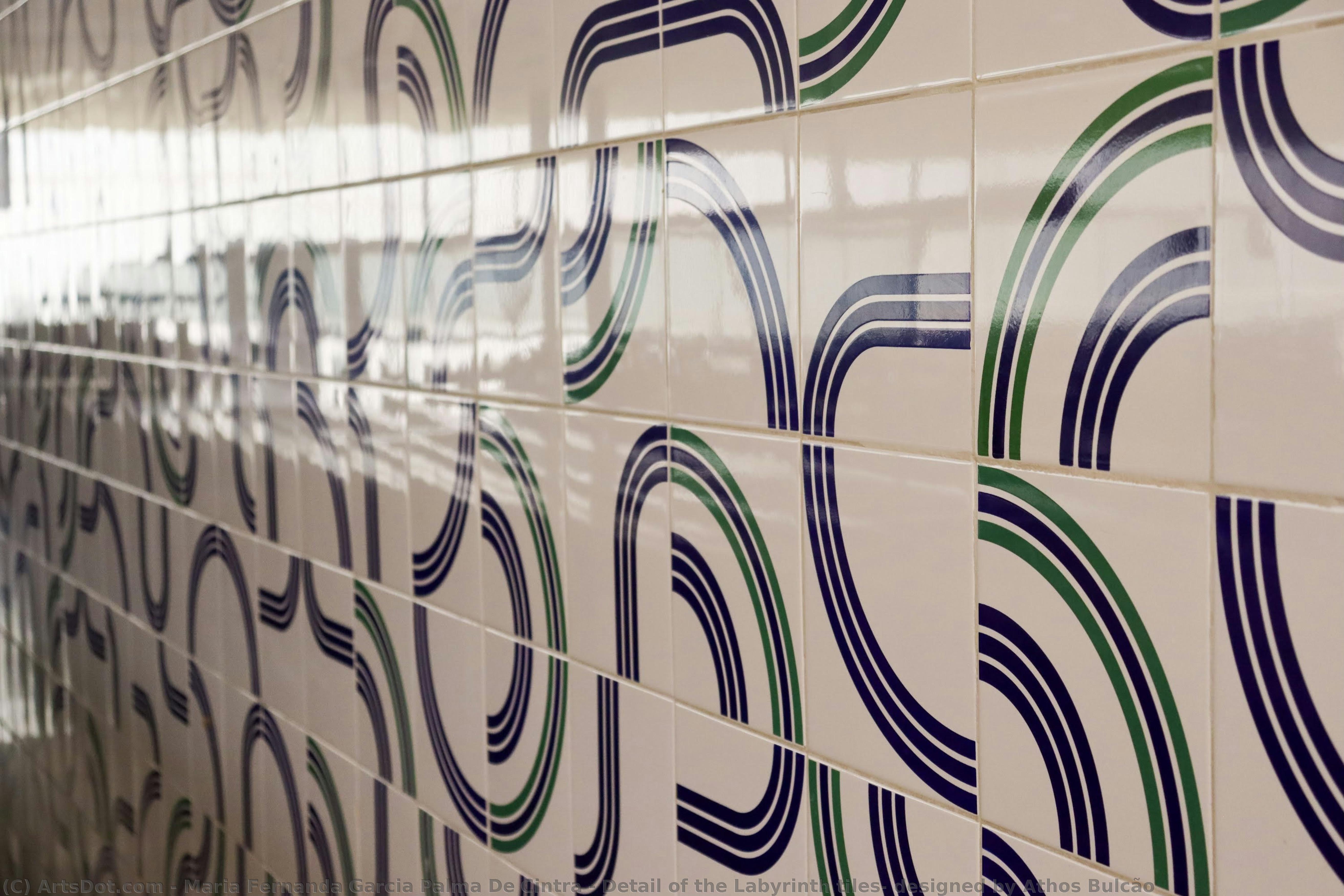 Detail Of The Labyrinth Tiles, Designed By Athos Bulcão — Maria Fernanda Garcia Palma De Cintra