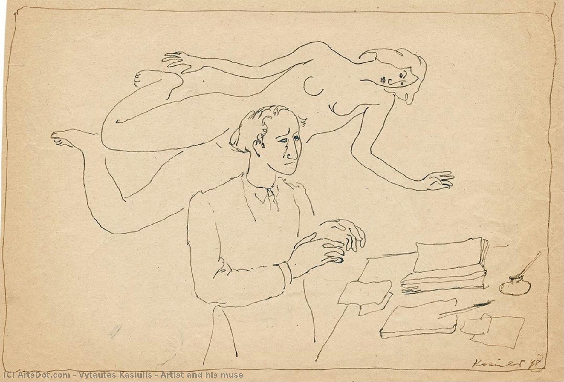 Artist And His Muse — Vytautas Kasiulis