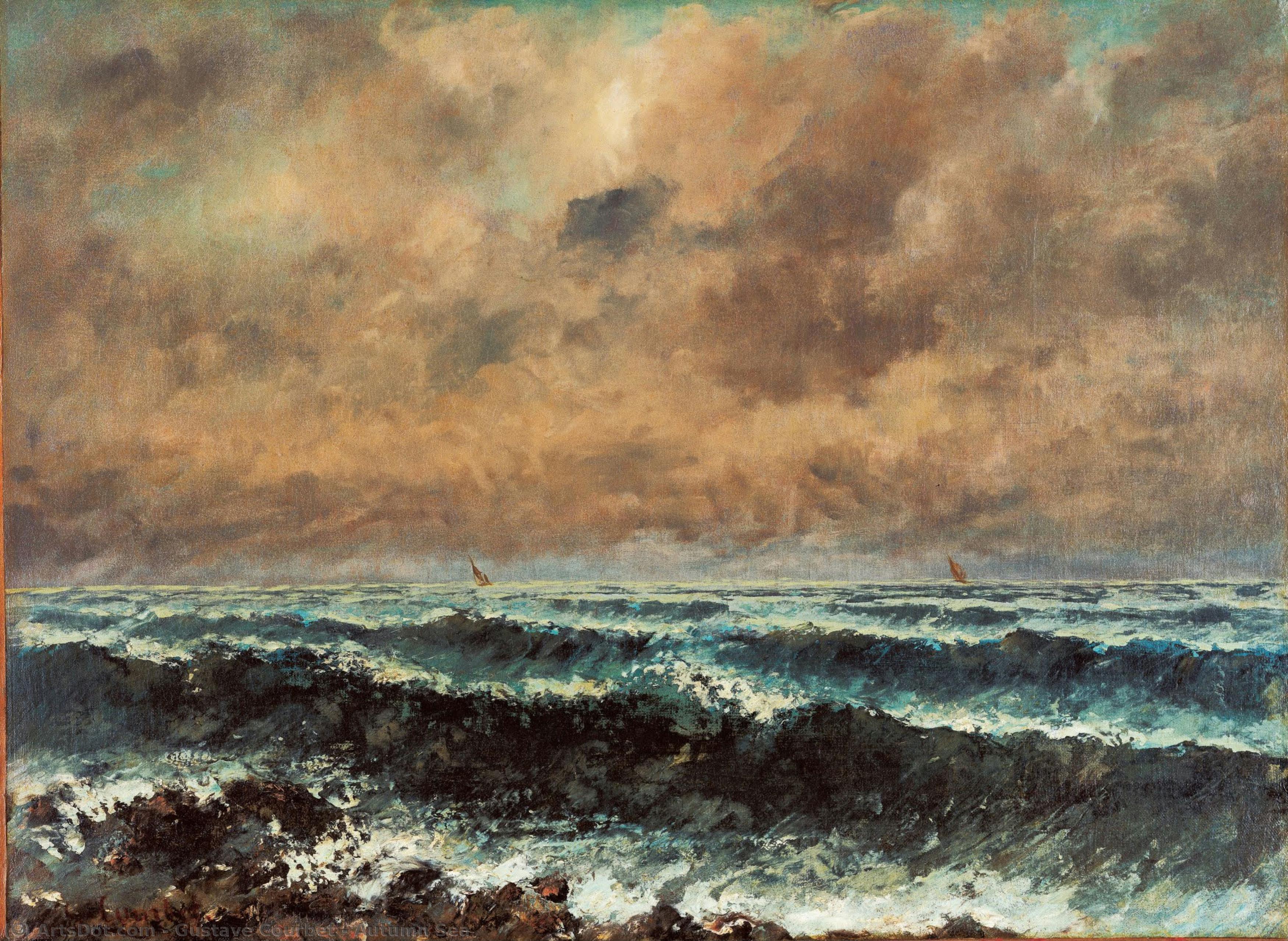 Autumn Sea — Курбе