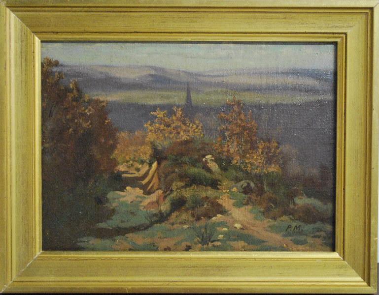 Sentier De Montjeu En Automne — Mariller Charles Philibert