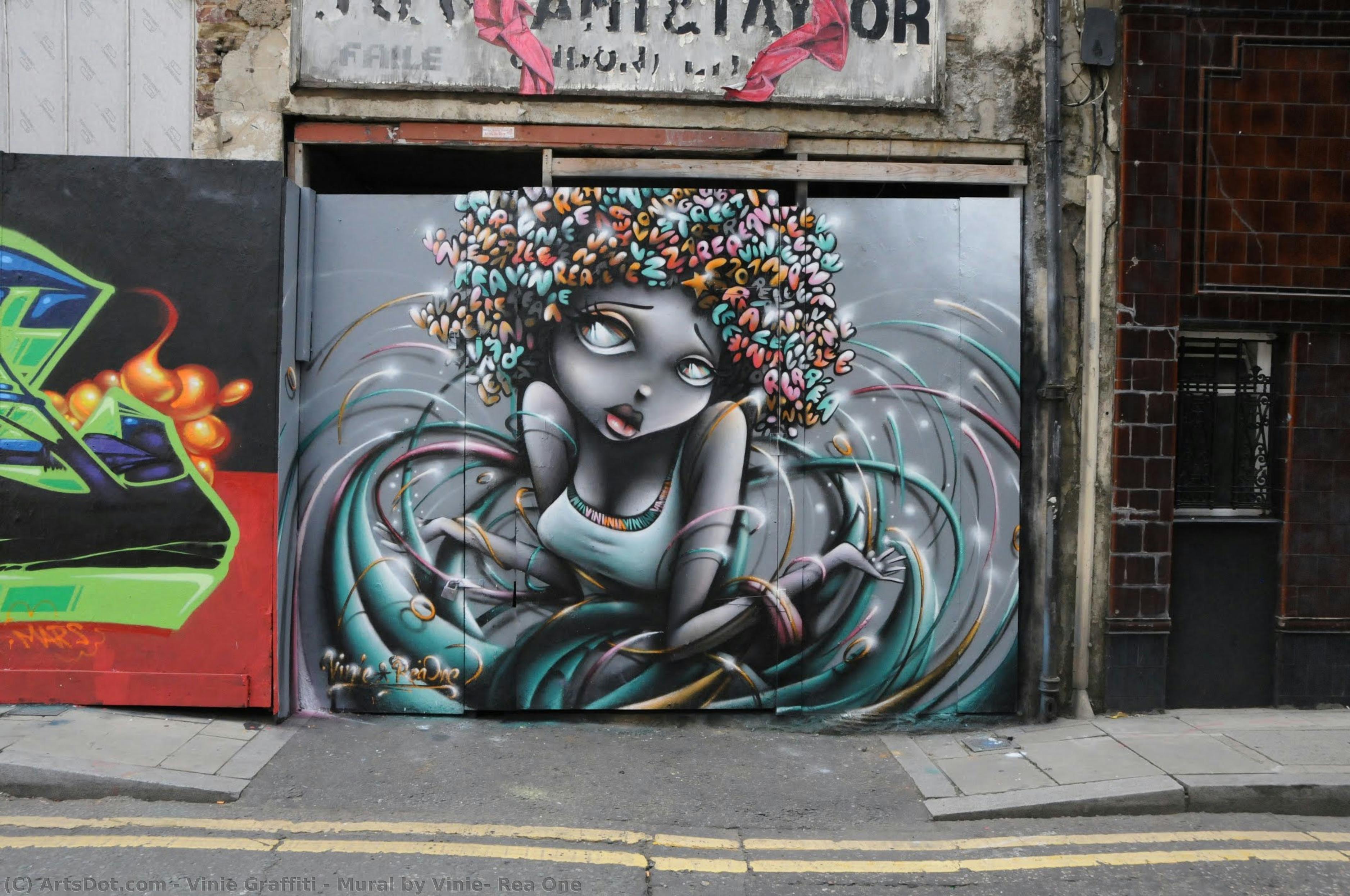 Mural By Vinie, Rea One — Vinie Graffiti