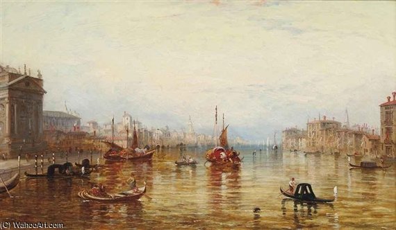 On The Grand Canal, Venice — Alfred Pollentine