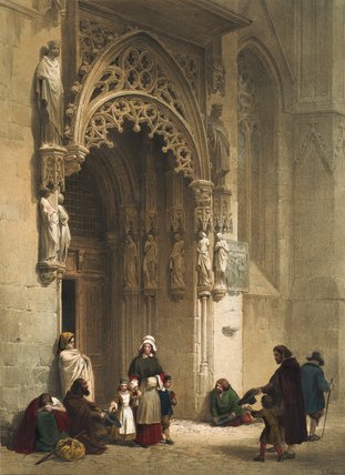 Church Of St. Sebald — Louis Haghe
