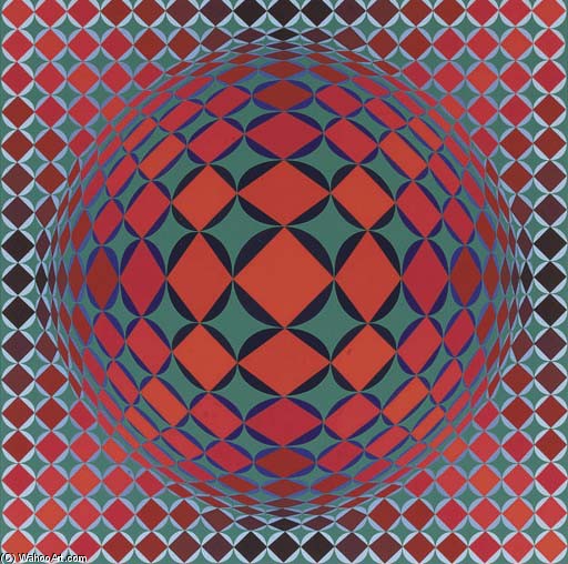 Kezdi-all — Victor Vasarely